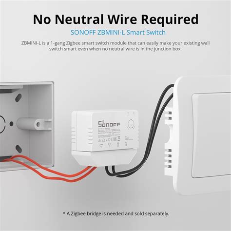 sonoff junction box|SONOFF ZBMINI Zigbee 3.0 Two Way Smart Switch .